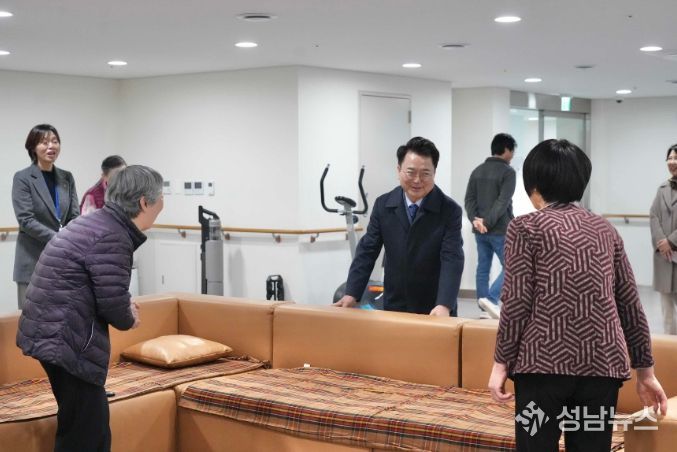 육동한 시장 복지시설 위문_노인의료복지시설