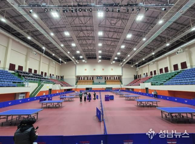 괴산군 문화체육센터 탁구 전지훈련장