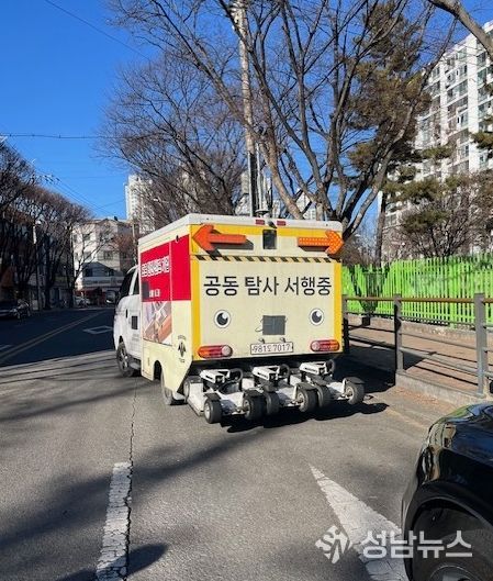지반침하 예방 위한 하수관로 공동조사(GPR탐사) 단계적 추진