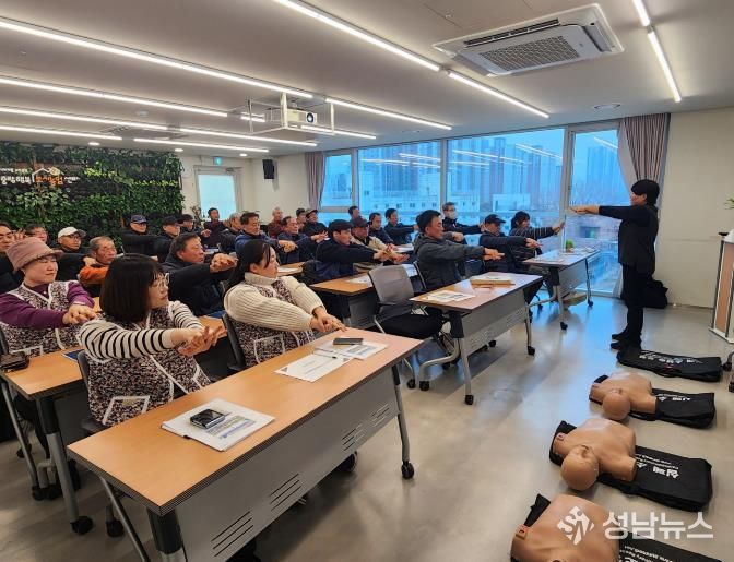 찾아가는 심폐소생술 교육 현장