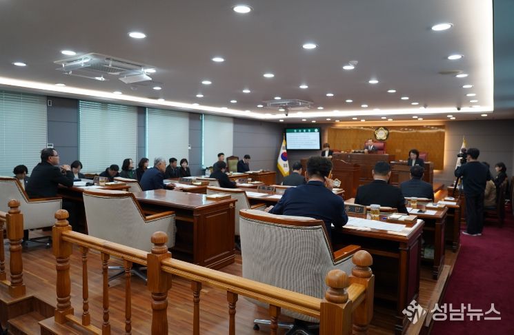 담양군의회, 제342회 임시회 폐회