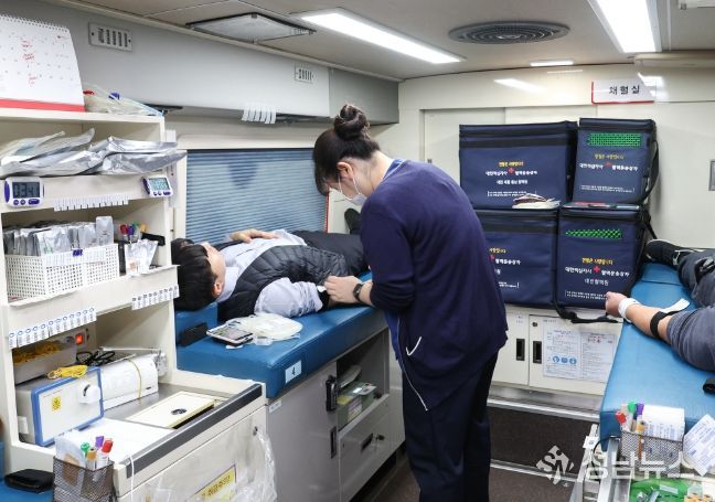 사랑의 헌혈행사