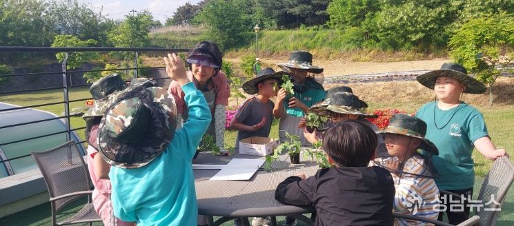 텃밭교육과 명상테라피를 통한 농촌이해·세대공감 교육