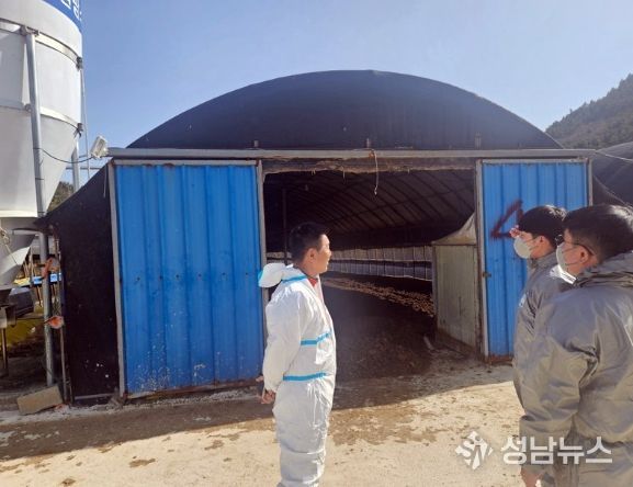 장흥군·장흥소방서, 겨울철 가금농가 화재예방 합동점검 실시