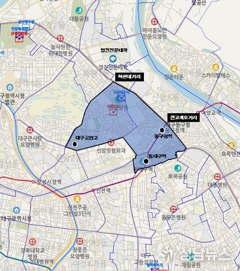 동구 일부 지역, 흐린 물 출수 예상 안내