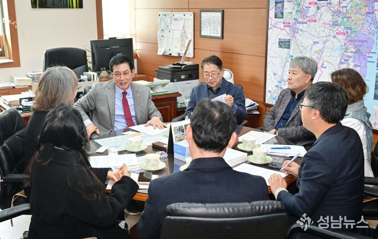 홍유준 문화복지환경위원장, 사회복지법인 노인의료복지시설 종사자 처우 개선 간담회