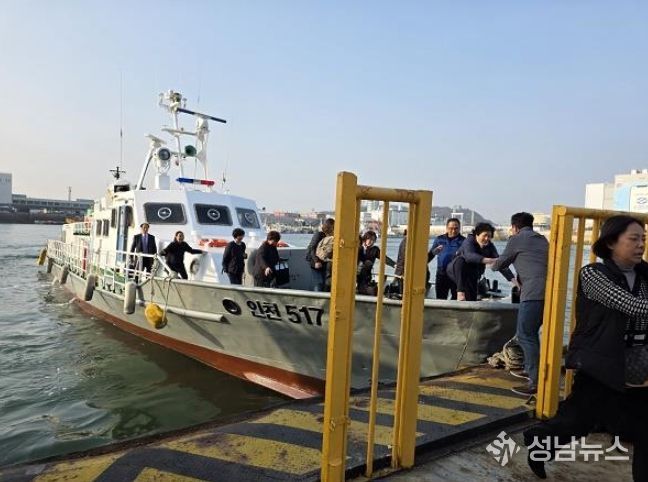 옹진군, 서해수호의 날 기념식 참석 연평면 주민 이동 지원