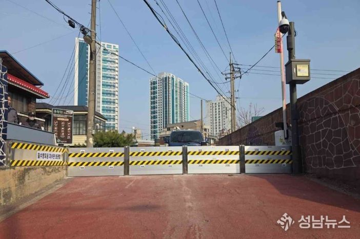 중랑천(신곡교 서울방향)