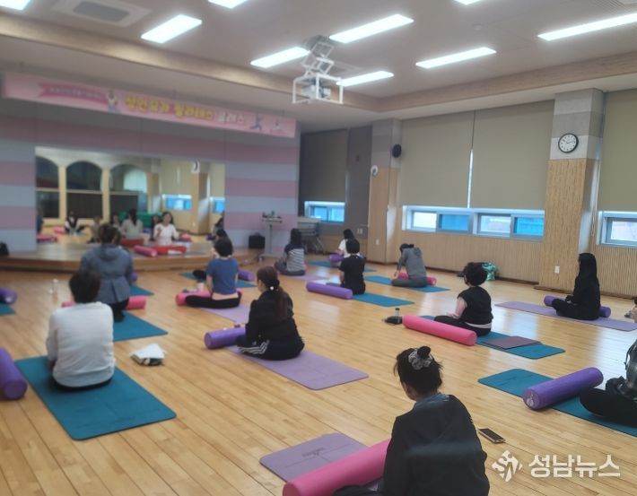 평택시 포승건강생활지원센터, '건강플러스 요가&필라테스' 운영