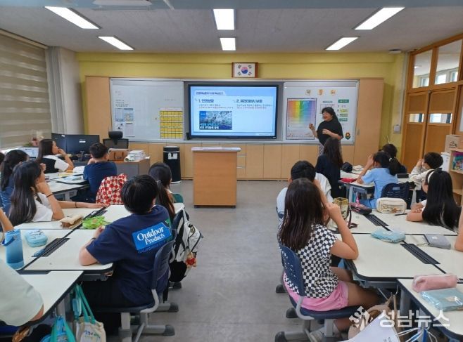 용산구 2025 찾아가는 아동권리 교육 현장 모습