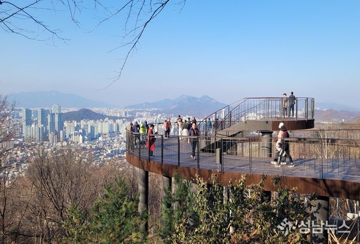 용마산 스카이워크(서울둘레길 4코스)