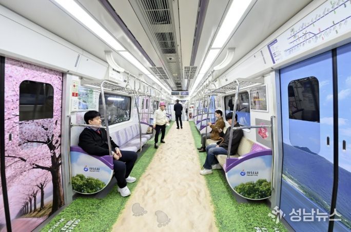 발밑엔 한강모랫길, 머리 위엔 벚꽃비… 일상을 파고든 하남의 봄 ‘눈길’