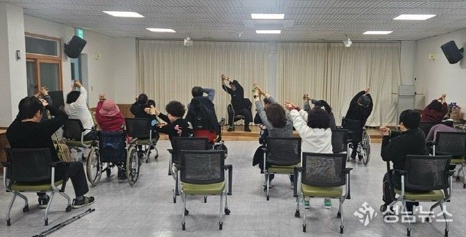 평택보건소, 장애인 재활 운동 프로그램 운영