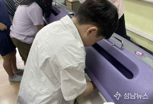 보은군보건소, 눈으로 확인하는 손씻기교육 ‘뷰박스’ 무상 대여