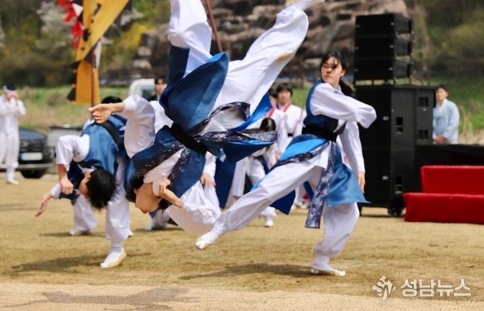 충주시립택견단-어린이택견단, 진천농다리축제 참여