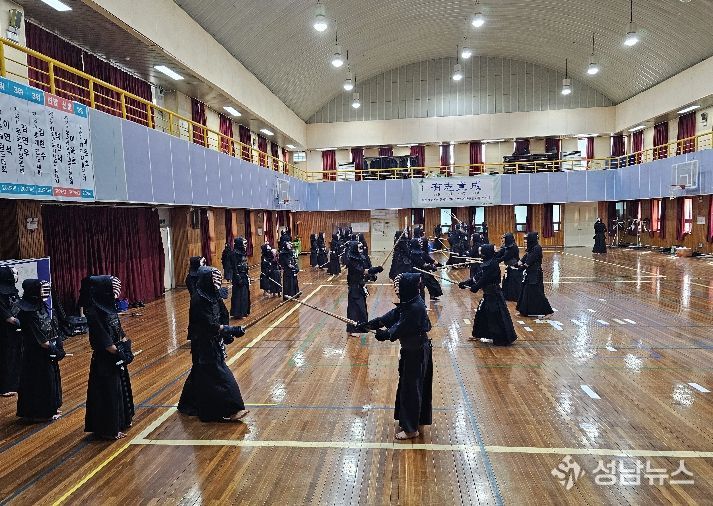 김해시체육회 검도단, 지역 꿈나무와 함께하는 ‘합동훈련’ 실시