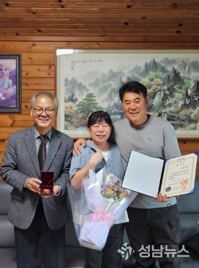 故 김흥악 지사의 외증손자 내외