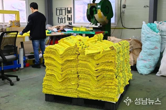 속초 관내 종량제봉투 업체 점검 당시